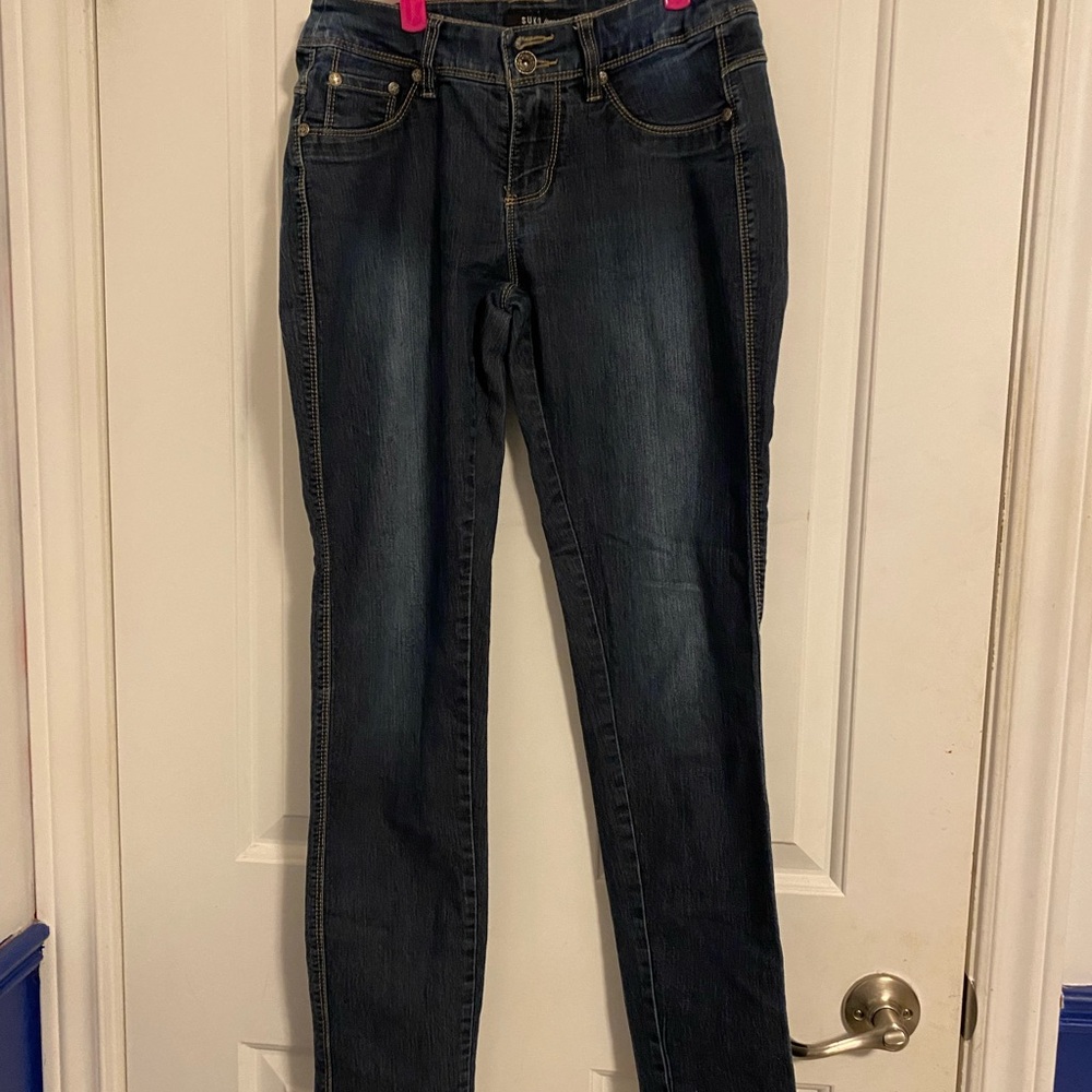 Women's Dark Blue Skinny Jeans